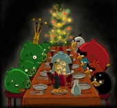 Angry Birds за праздничным столом