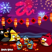 Angry Birds восточный Новый Год