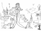 Русалочка Барби и королева морей Калисо