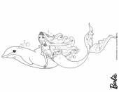 Барби Мерлия и дельфин