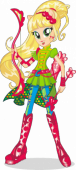 Equestria Girls Friendship Games Эпплджек с луком