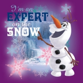 Олаф - эксперт по снегу