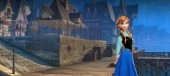 Холодное Сердце Мультфильм, принцесса Анна в летнем наряде