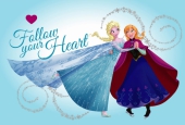Холодное Сердце Анна и  Эльза на коньках