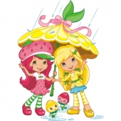 Шарлотта Земляничка под зонтиком Лимоны