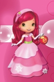 Земляничка в платье принцессы в 3D