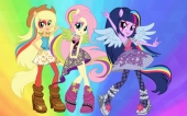 Девушки Эквестрии Rainbow Rock обои