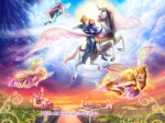 Винкс 3d Волшебное приключение обои / Winx 3d Magic Adventure wallpaper