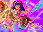 Винкс 3d Волшебное приключение обои / Winx 3d Magic Adventure wallpaper