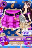 Карточка Айкацу розовая юбка  Spicy Ageha