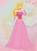 Принцесса Аврора в розовом платье