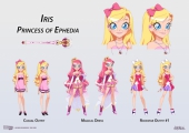 Princess of Ephedia официальный арт повседневная внешность и в превращении