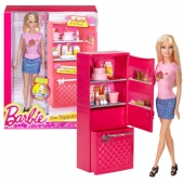 Кукла Барби, Набор холодильник с куклой