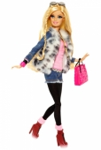 Кукла Барби Barbie Style с меховым жакетом