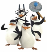 Пингвины из Мадагаскара супер команда