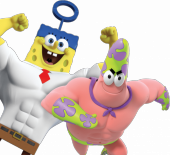 Губка Боб в 3D Боб и Патрик супер герои