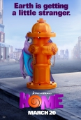 Дом Dreamworks плакат с О и гидрантом