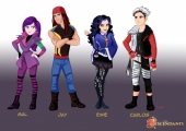 Отпрыски Descendants фанарт