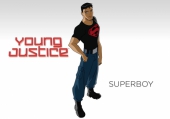 Юная Лига Справедливости картинка с Супербоем