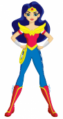 Чудо Женщина DC Super Hero Girls, картинка без фона