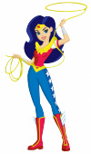 DC Super Hero Girls Вонди, картинка без фона