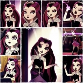 Разные эмоции Рэйвен Квин