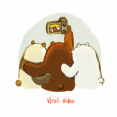 We Bare Bears селфи