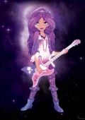 Star Darlings Стар Дарлингс Сэйдж с гитарой, новая официальная картинка