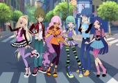 Regal Academy Королевская Академия герои в повседневных нарядах, в том числе и Ling Ling Iron Fan