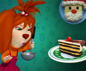 Барбоскины Лиза и новогодняя еда