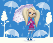 Барбоскины Лиза не боится дождя