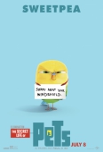 Тайная Жизнь Домашних Животных постер с попугаем