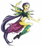 Witch Хай Лин в полете