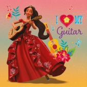 Принцесса, которая любит играть на гитаре
