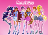 Винкс Клуб 6 сезон коллекция нарядов Fairy College