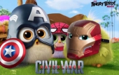 Angry Birds в кино птенцы в нарядах супер героев Марвел