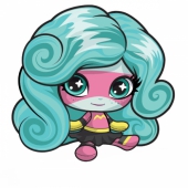 Monster High Minis Power Лагуна Блю