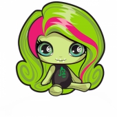 Monster High Minis Beach Венера Мухоловка