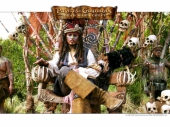 Пираты Карибского Моря Джек  у аборигенов людоедов