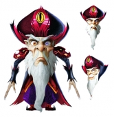 Украденная Принцесса: Руслан и Людмила концепт арт Черномора