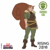 Marvel Rising Девочека-Белочка