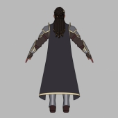 The Dragon Prince Король Харроу, концепт арт вид сзади