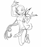 Раскраска Хай Лин witch