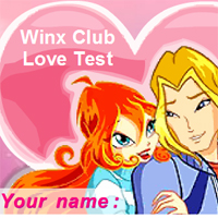 Измерьте свои чувства на Love test от Winx