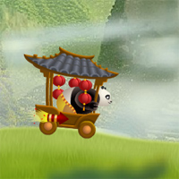 Игра Кунг Фу Панда поездка на повозке