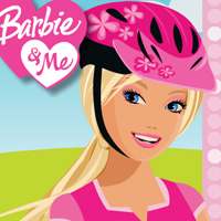 Игра Барби и велосипедная прогулка