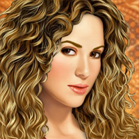Шакира: профессиональный макияж - игра для девочек
