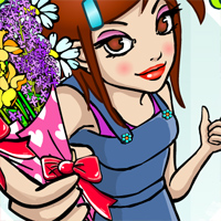 Игра для девочек: Магазин цветов