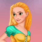 Игра одевалка Рапунцель (Tangled)