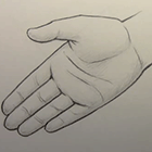 Как рисовать руки и пальцы